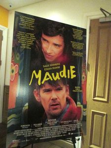 Maudie US poster at the Crosby Street Hotel